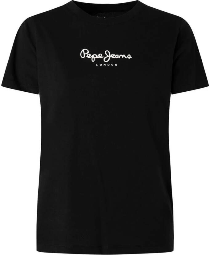 Pepe Jeans T-shirt zwart T-shirt Zwart Heren