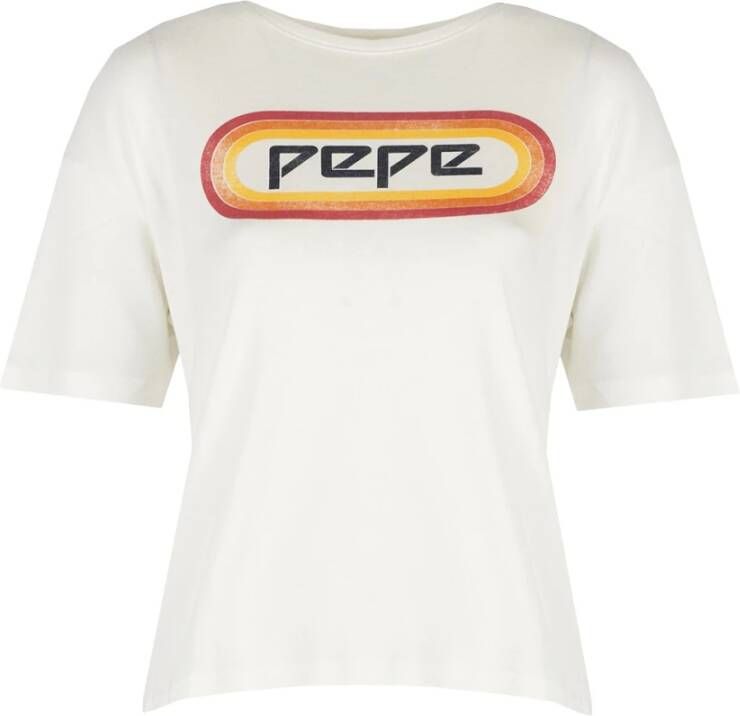 Pepe Jeans T-Shirts Beige Dames