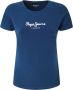 Pepe Jeans T-shirt NEW VIRGINIA met logoprint - Thumbnail 1