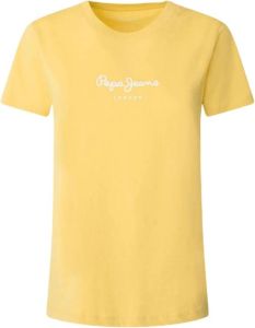 Pepe Jeans T-Shirts Geel Dames