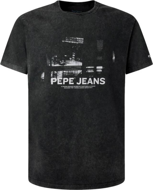 Pepe Jeans T-shirts Grijs Heren
