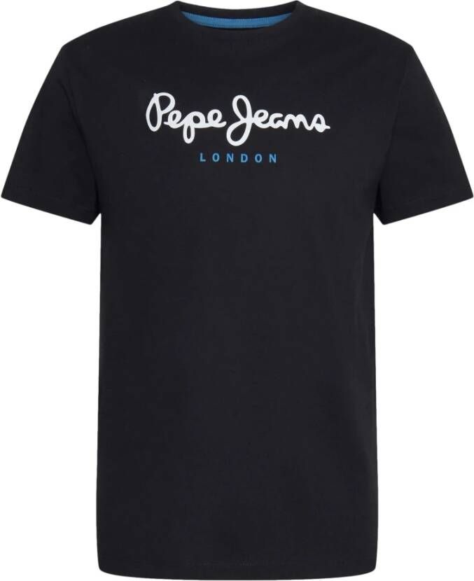 Pepe Jeans Heren Eggo T-shirt Black Heren