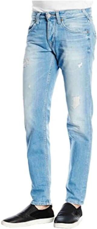 Pepe Jeans Thinster Smart Pants Blauw Heren