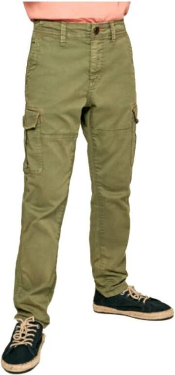 Pepe Jeans Trousers Groen Heren