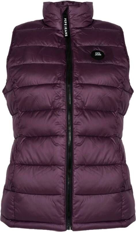 Pepe Jeans Vesten Purple Dames