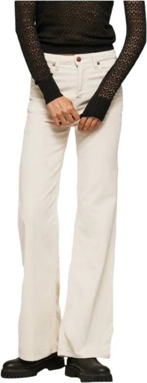 Pepe Jeans Willa Cord Pants Beige Dames