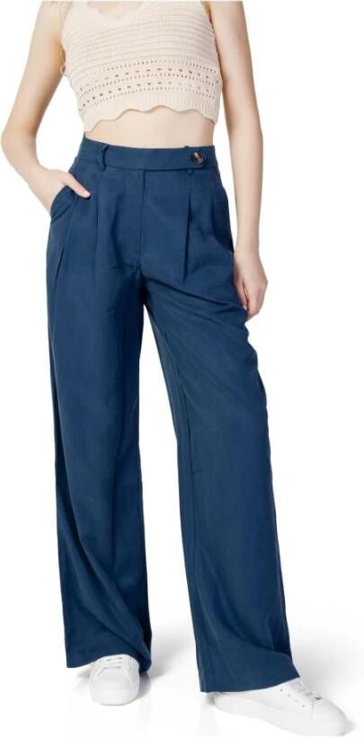 Pepe Jeans Women's Trousers Blauw Dames
