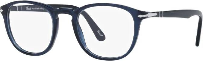 Persol Stijlvolle hoogwaardige acetaatbrillen Blue Unisex