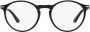 Persol Stijlvolle Zwarte Brilmontuur Black Unisex - Thumbnail 1