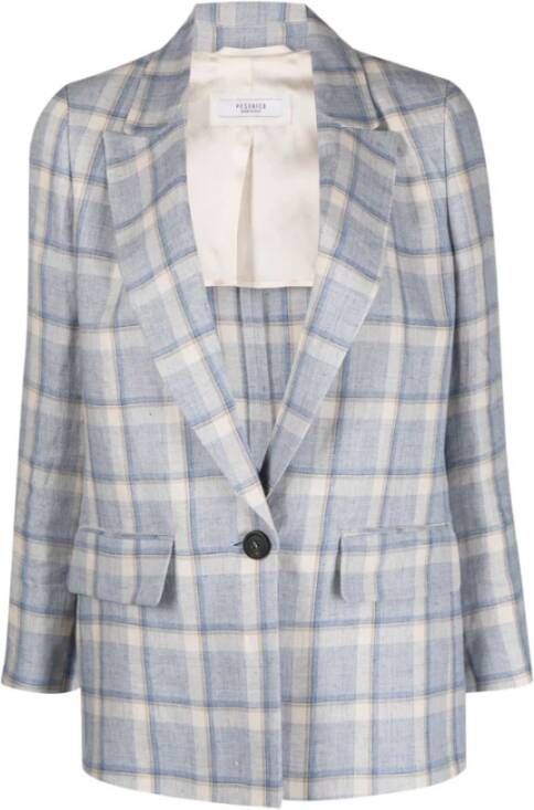 PESERICO Blazers Blauw Dames