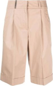 PESERICO Casual Shorts Beige Dames