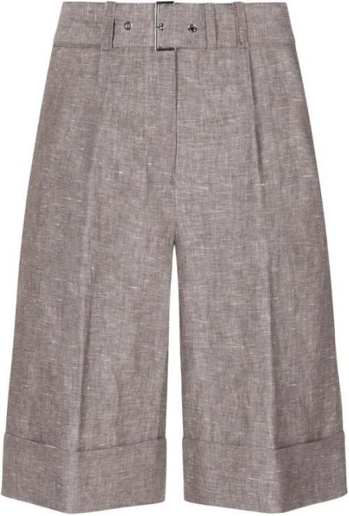 PESERICO Korte broek Bruin Dames