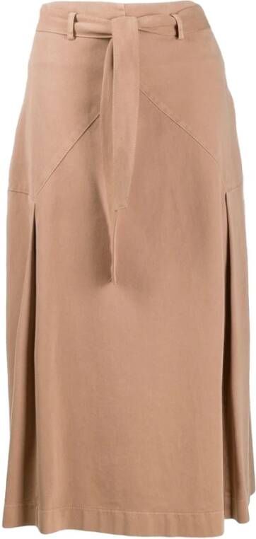 PESERICO Midi -rokken Beige Dames