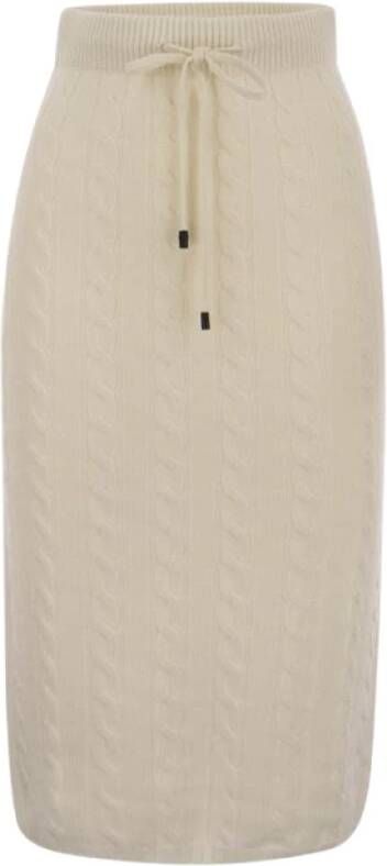 PESERICO Pencil Skirts Beige Dames
