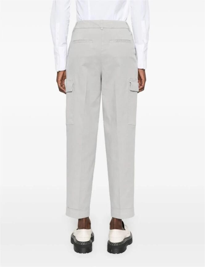 PESERICO Grijze Broek Aw24 Dameskleding Gray Dames - Foto 3