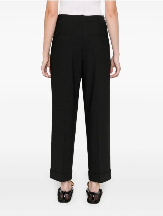 PESERICO Zwarte Broek Damesmode Aw24 Black Dames - Foto 5