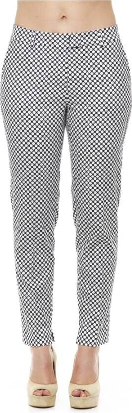 PESERICO Rechte broek Blauw Dames