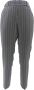 PESERICO Rechte broek Grijs Dames - Thumbnail 1