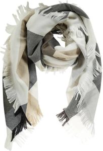 PESERICO Silky Scarves Wit Dames