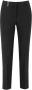 PESERICO Slim-fit Trousers Zwart Dames - Thumbnail 1