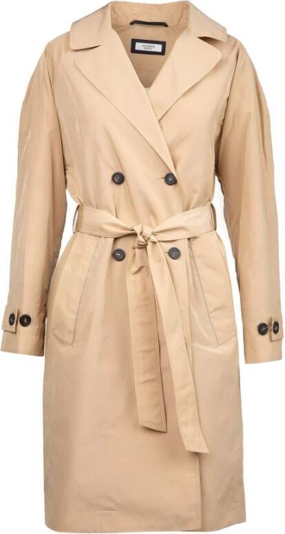 PESERICO Trench Coats Beige Dames