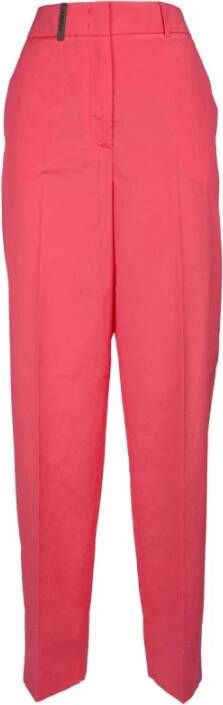 PESERICO Trousers Rood Dames