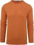 Petrol Industries gemêleerde regular fit longsleeve desert orange - Thumbnail 2