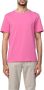 Peuterey Basis Katoenen T-Shirt Roze Heren - Thumbnail 1