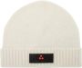 Peuterey Wool blend knitted hat Wit Unisex - Thumbnail 1