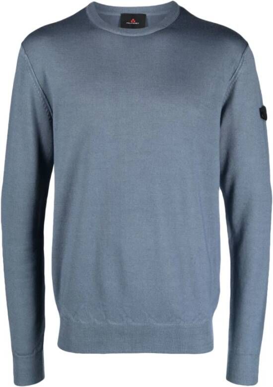 Peuterey Blauwe Sweaters voor Heren Blauw Heren
