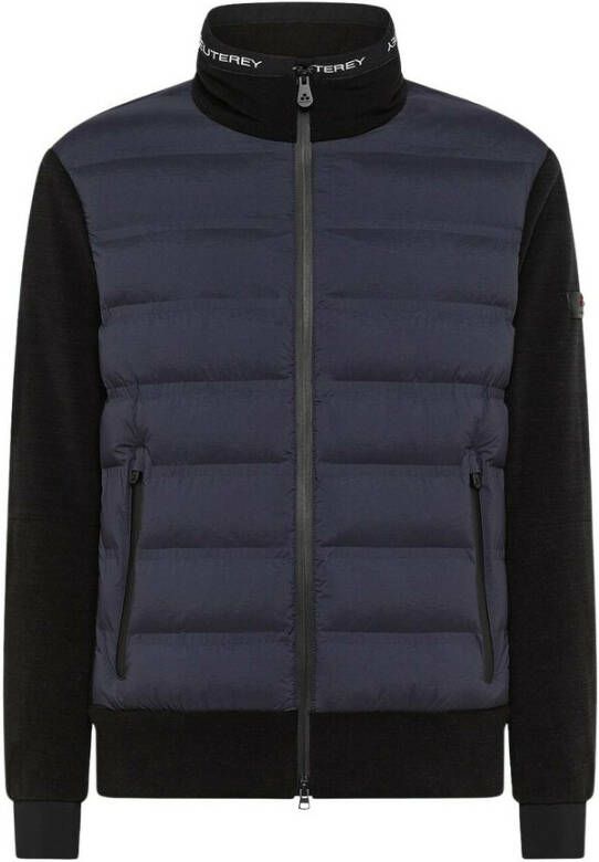 Peuterey Dubbele materiaal stretch down Proof Bomber Jacket Blauw Heren
