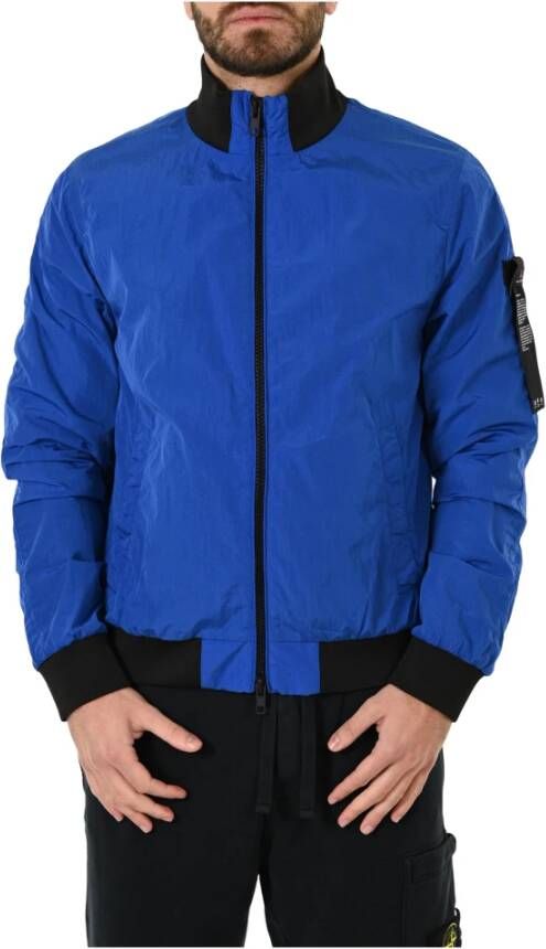 Peuterey Bomber Jackets Blauw Heren