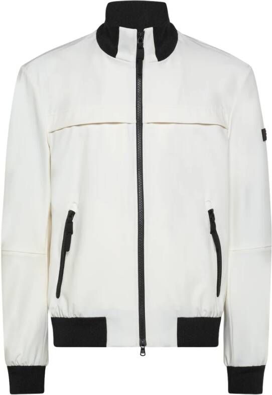 Peuterey Bomberjack van Stretchstof Bomberjack van stretchstof Blue Red White Heren - Foto 7