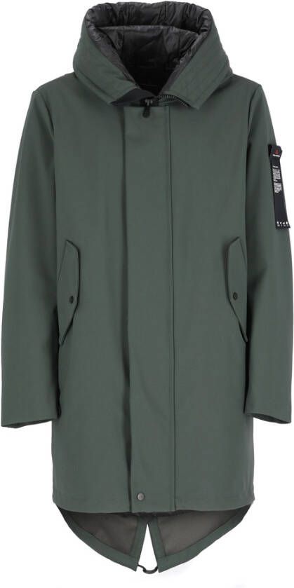 Peuterey Heren Kasa Kp01 Parka van Waterdichte Drielagige Stof Black Heren - Foto 10