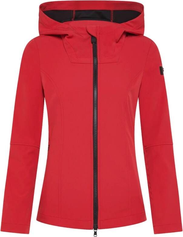 Peuterey Coupled fabric sweatshirt Rood Dames