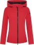 Peuterey Sweatshirt van stretch nylon met dubbele rits Rood Dames - Thumbnail 6