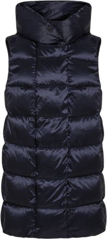 Peuterey Dons Gilet van GRS-gecertificeerde stof Blauw Dames