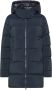 Peuterey Donsjack met Contrasterende Capuchon Blauw Dames - Thumbnail 1