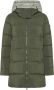 Peuterey Donsjack met contrasterende capuchon Groen Dames - Thumbnail 1