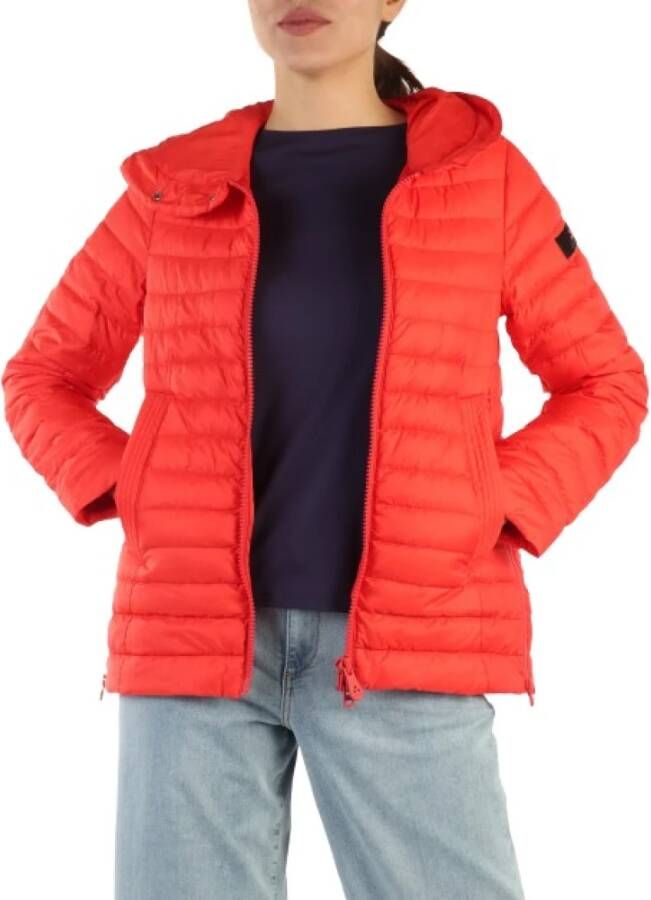 Peuterey Down Jackets Rood Dames