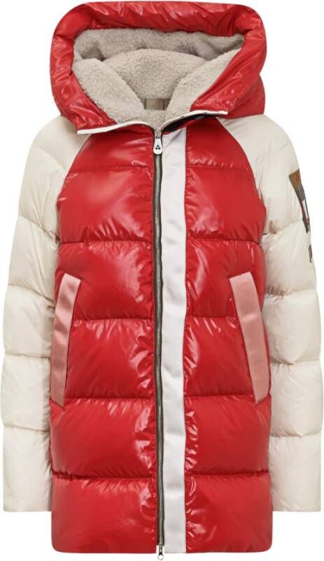 Peuterey Down Jackets Rood Dames