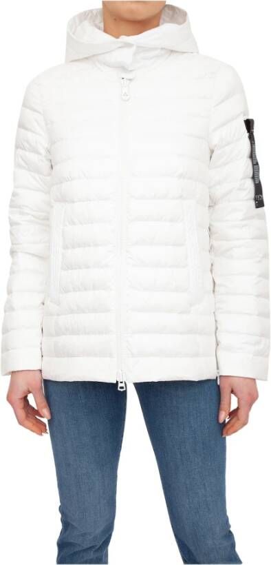 Peuterey Down Jackets Wit Dames