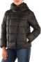 Peuterey Post-consumer gerecycled stof down jas Zwart Dames - Thumbnail 6