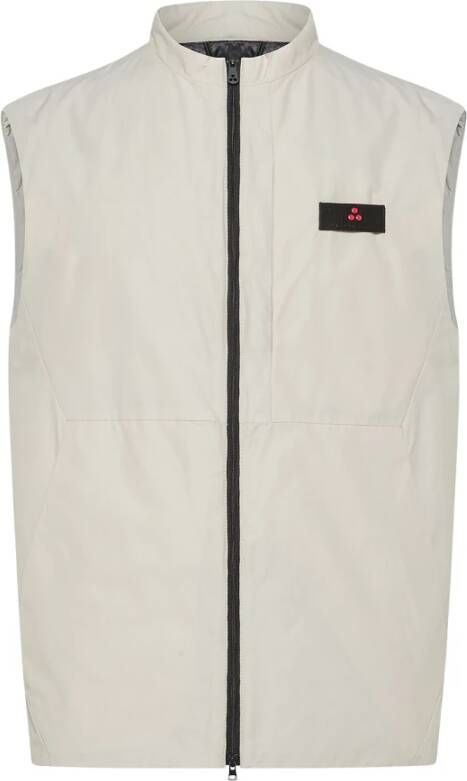 Peuterey Functional and minimal vest Beige Heren