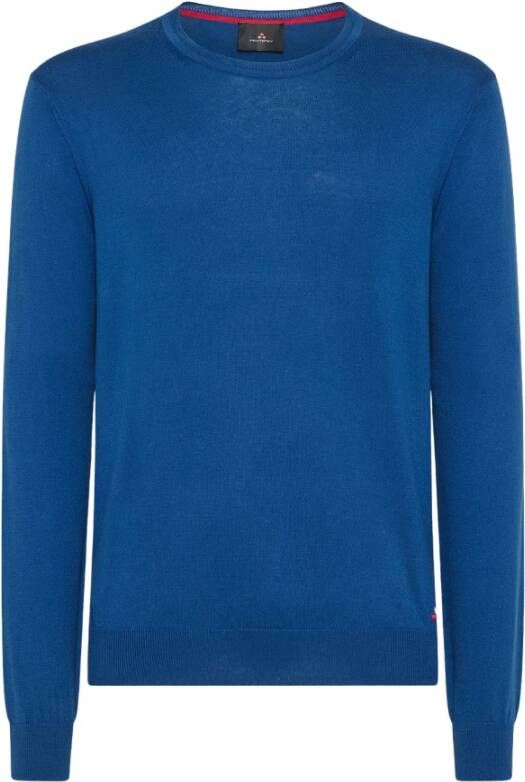 Peuterey Veelzijdige Katoenen Sweatshirt voor Heren Blauw Heren