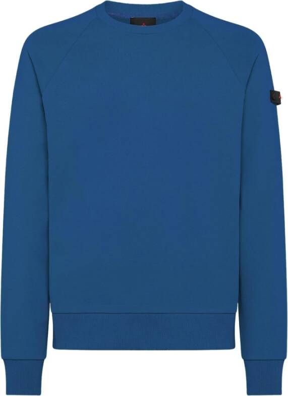 Peuterey Upgrade je casual garderobe met deze hoogwaardige katoenen sweatshirt Blue Heren