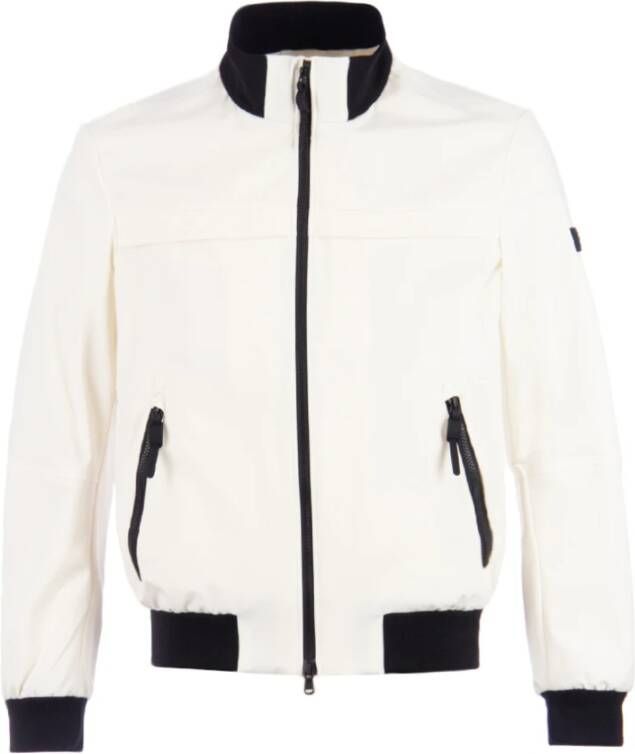 Peuterey Bomberjack van Stretchstof Bomberjack van stretchstof Blue Red White Heren - Foto 3