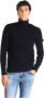 Peuterey Comfortabele Gebreide Blend Trui Blauw Heren - Thumbnail 1