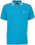 Peuterey Stretch Herenpolo met Contrastbies Green Heren - Thumbnail 1