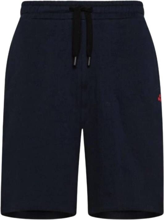 Peuterey Lange shorts Blauw Heren